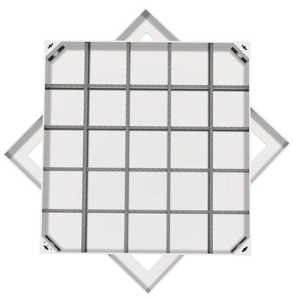 丰泽不锈钢方井展示